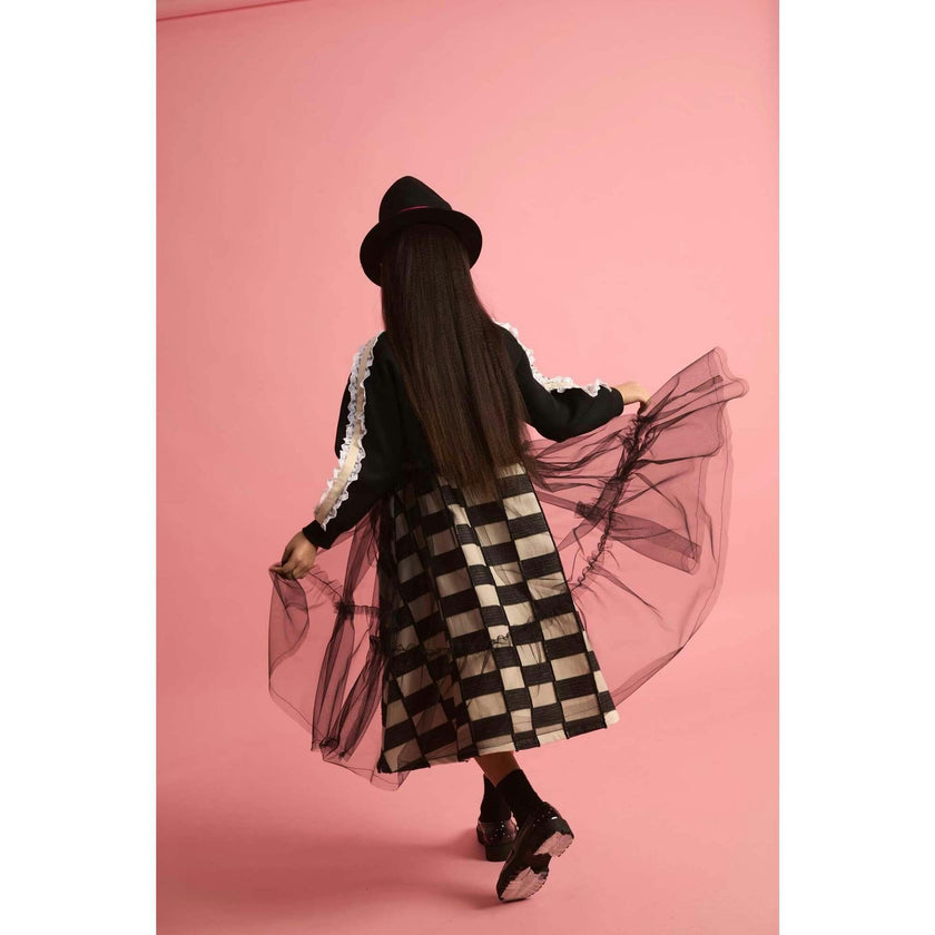Neoprene Tulle Jacket