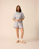 Adult Avenue Shorts in Oxford Stripe