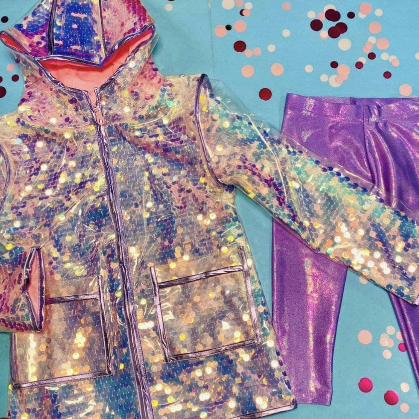 Paillette Magic Rain Jacket