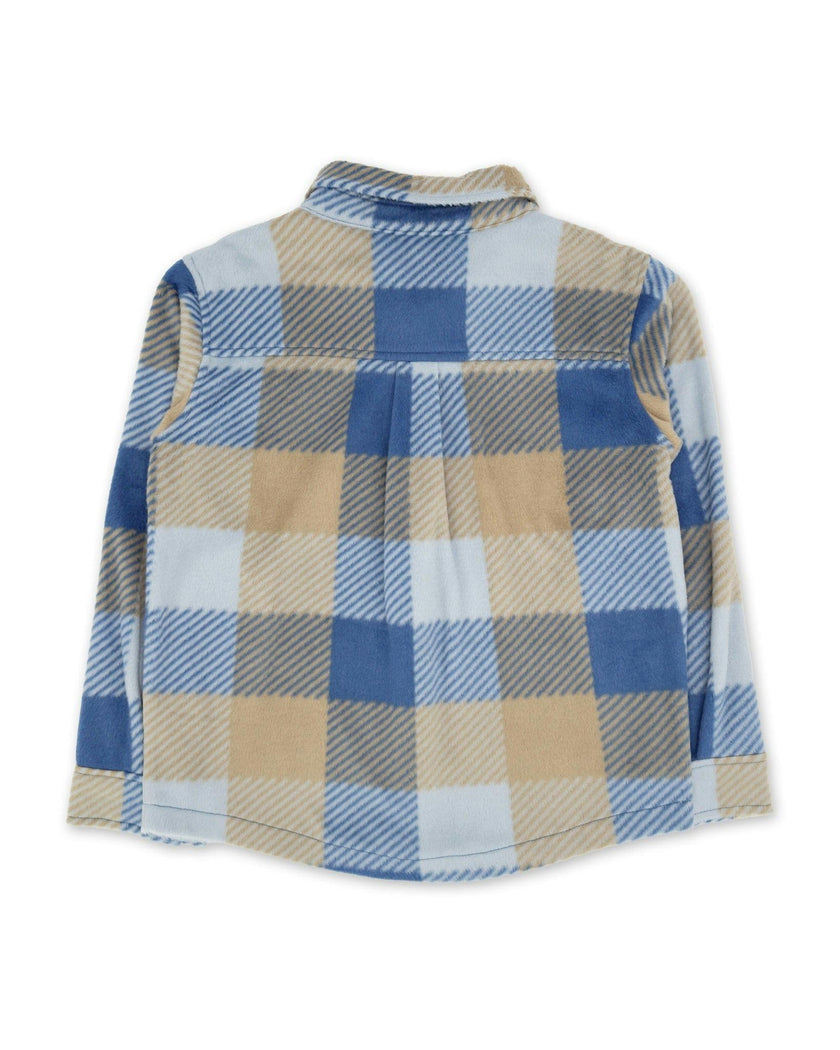 Alpine Cozy Shirt - Crown Blue Fleece