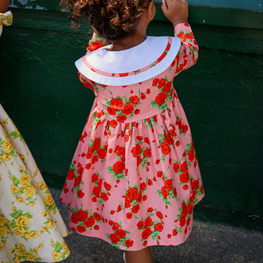 Garden Dress- Vintage Rose