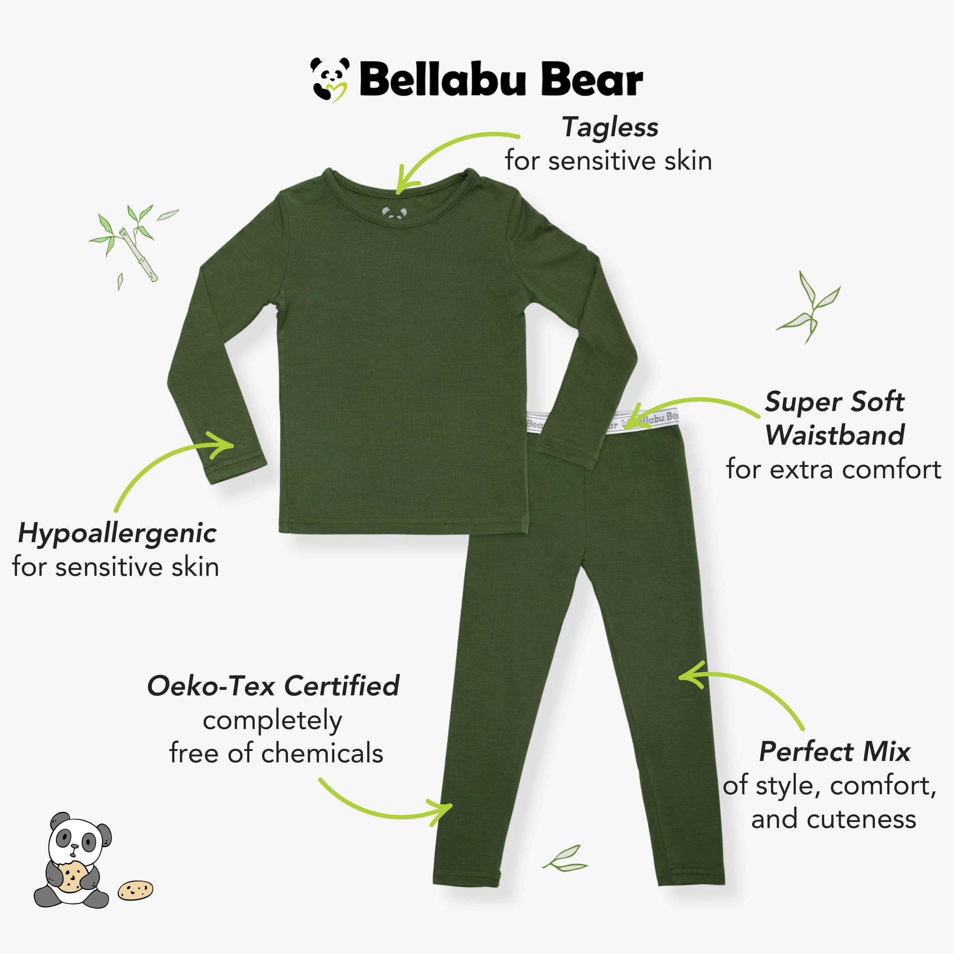 Evergreen Kids Bamboo Pajamas