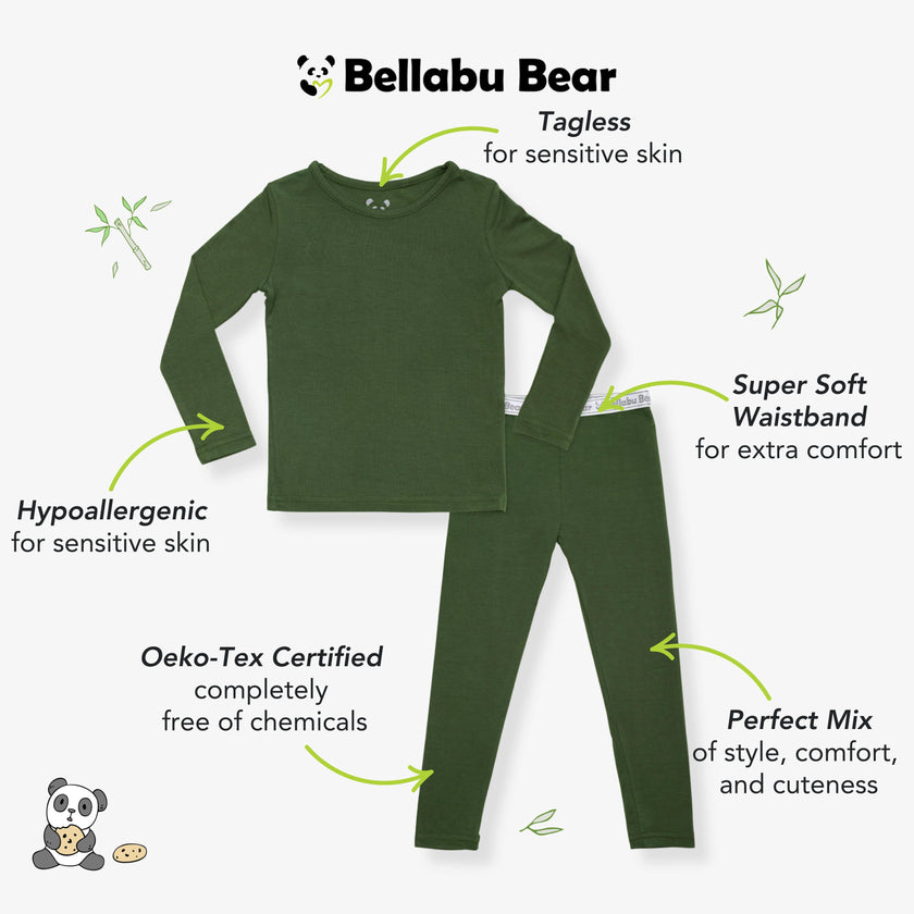 Evergreen Kids Bamboo Pajamas