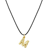 Monogram Necklace in Gold