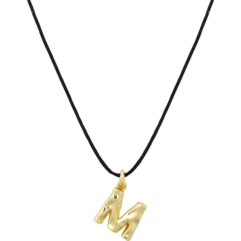 Monogram Necklace in Gold