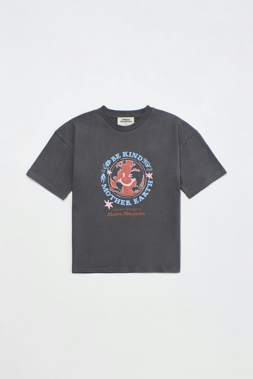 DEAR MOTHER EARTH T-SHIRT GREY