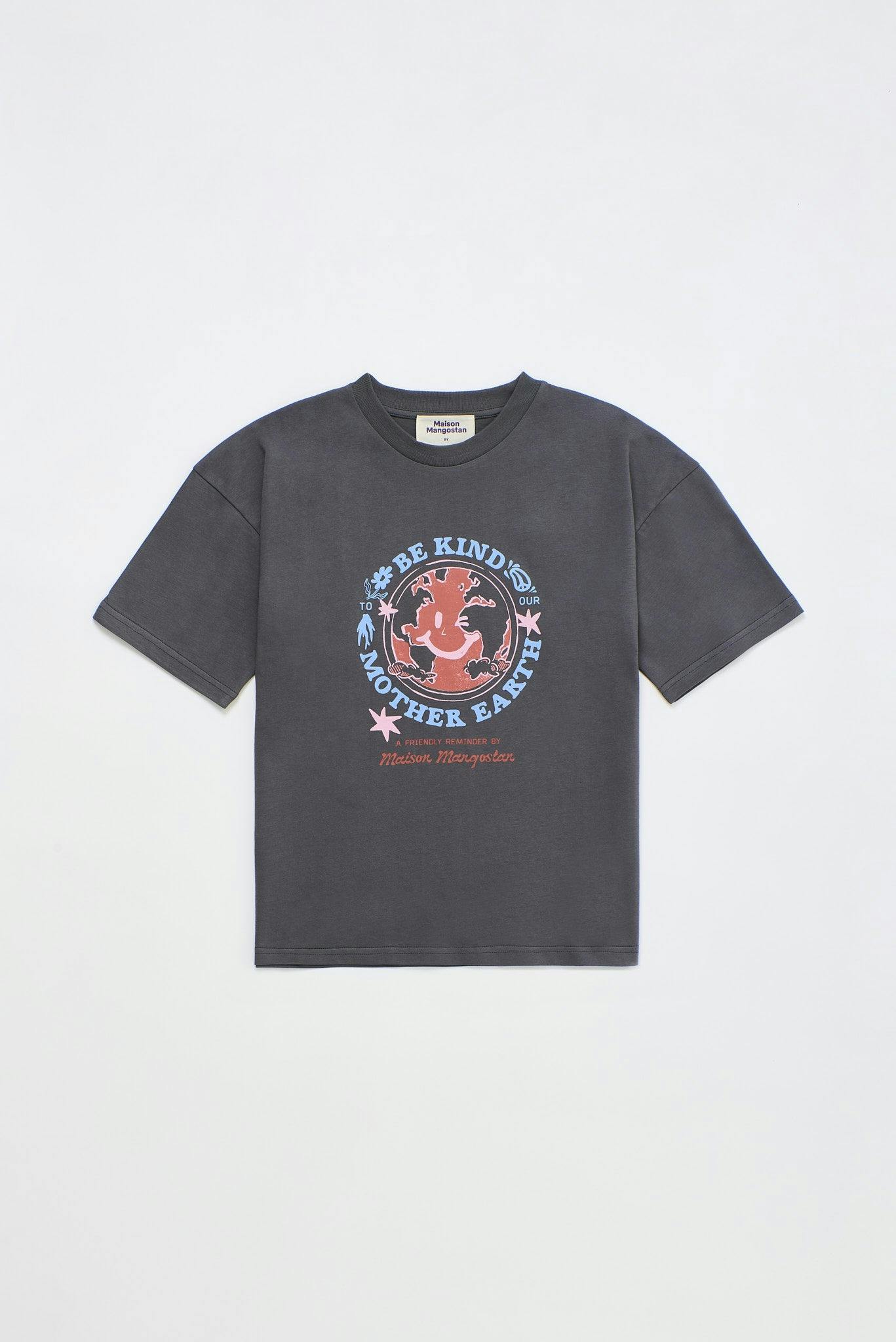 DEAR MOTHER EARTH T-SHIRT GREY