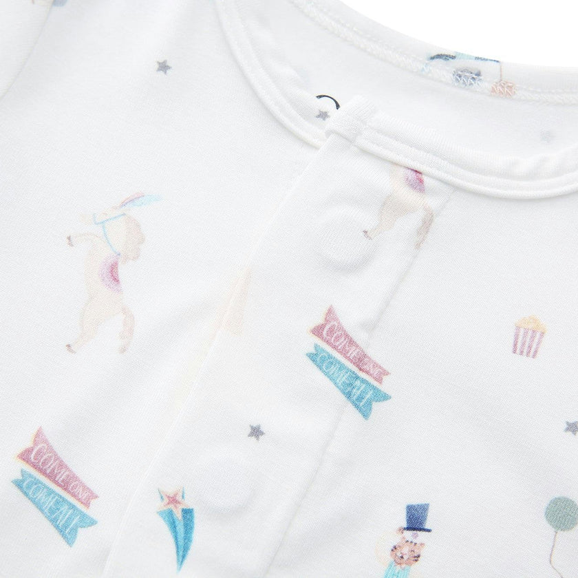 Bamboo Footie Pajama Sleepsuit - Le Cirque