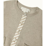 Casey Baby Cardigan - Sepia