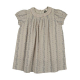 Floral Vine Short Sleeve Dress