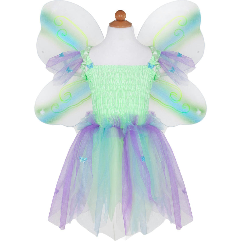 Butterfly Dress & Wings with Wand