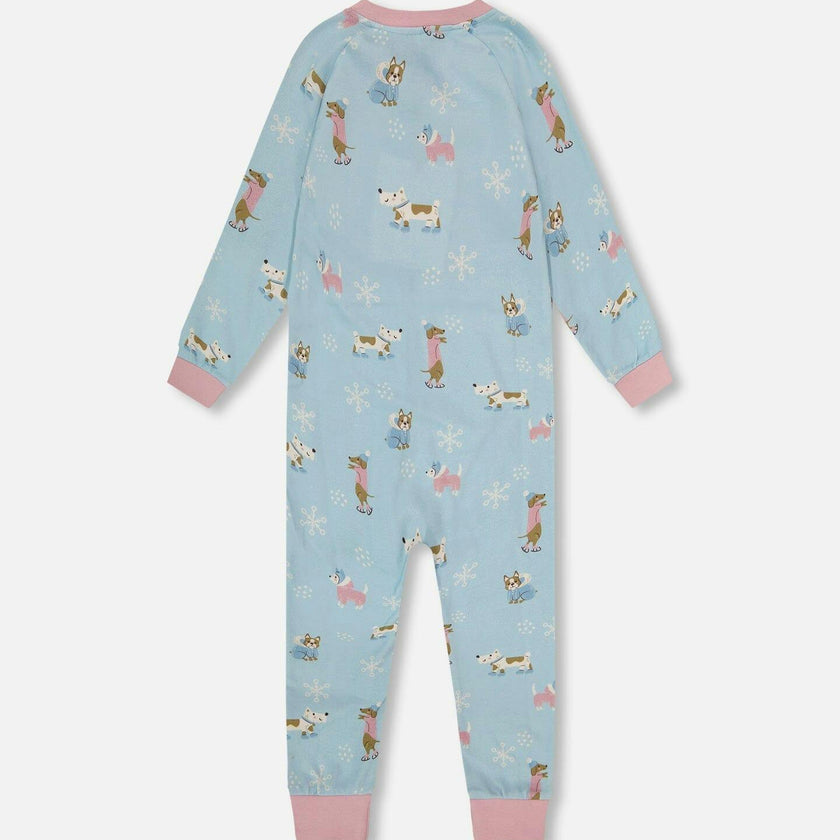 Organic Cotton Interlock One-Piece Pajama