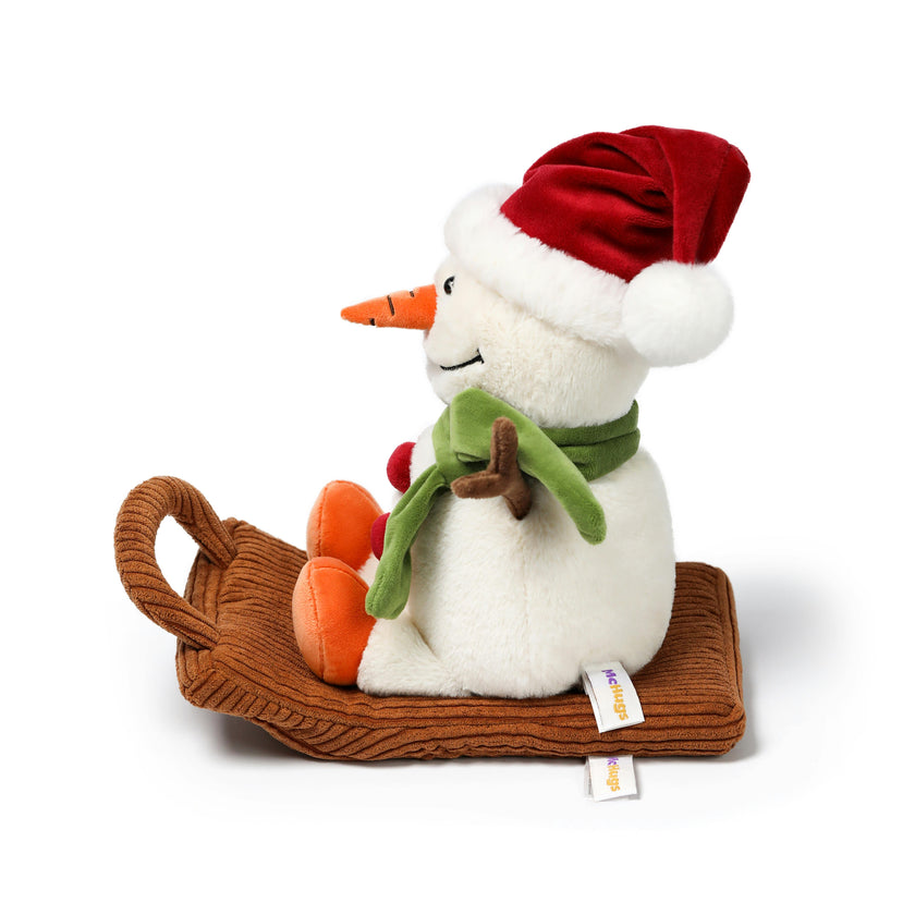 McHugs Candy Snowman Christmas Stuffed Plushie 25cm