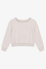 Butter French Terry Off The Shoulder Sweatshirt