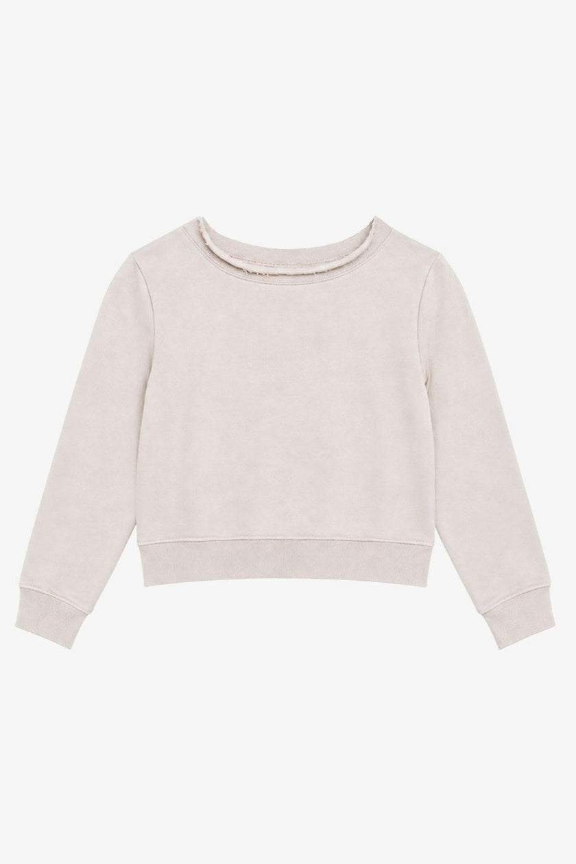 Butter French Terry Off The Shoulder Sweatshirt