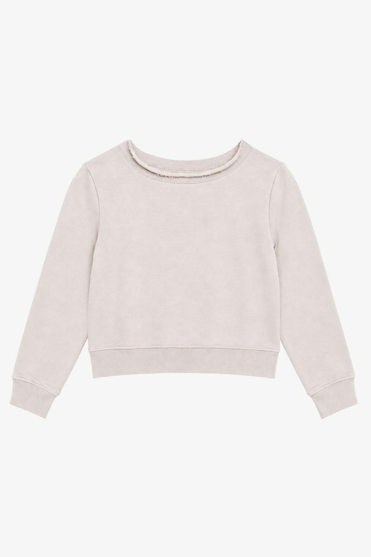 Butter French Terry Off The Shoulder Sweatshirt