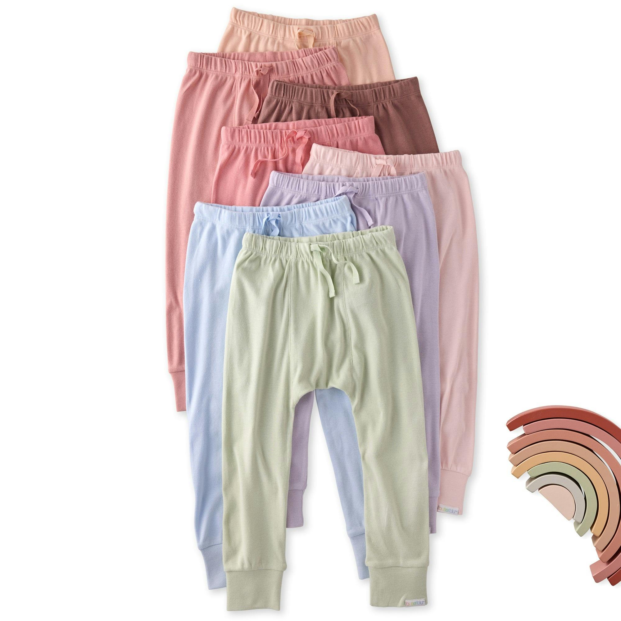 JORDAN 8-Pack Jogger Baby & Toddler Pants