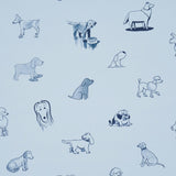 Good Dogs Everywhere Woven Wallpaper