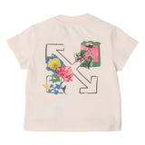 Pink Arrow Flower T‑Shirt