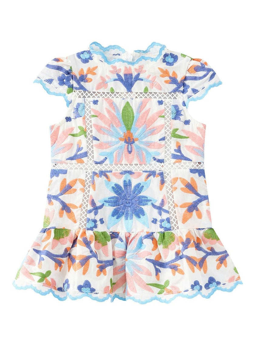 Sarah Embroidered Mini Dress (Baby)