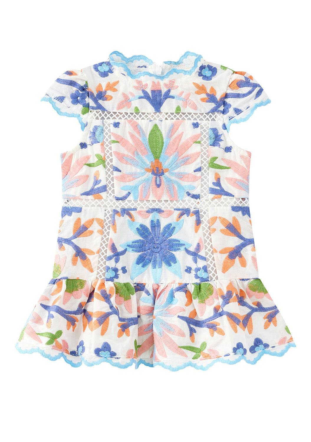 Sarah Embroidered Mini Dress (Baby)