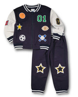 French Terry Varsity Sports Jacket