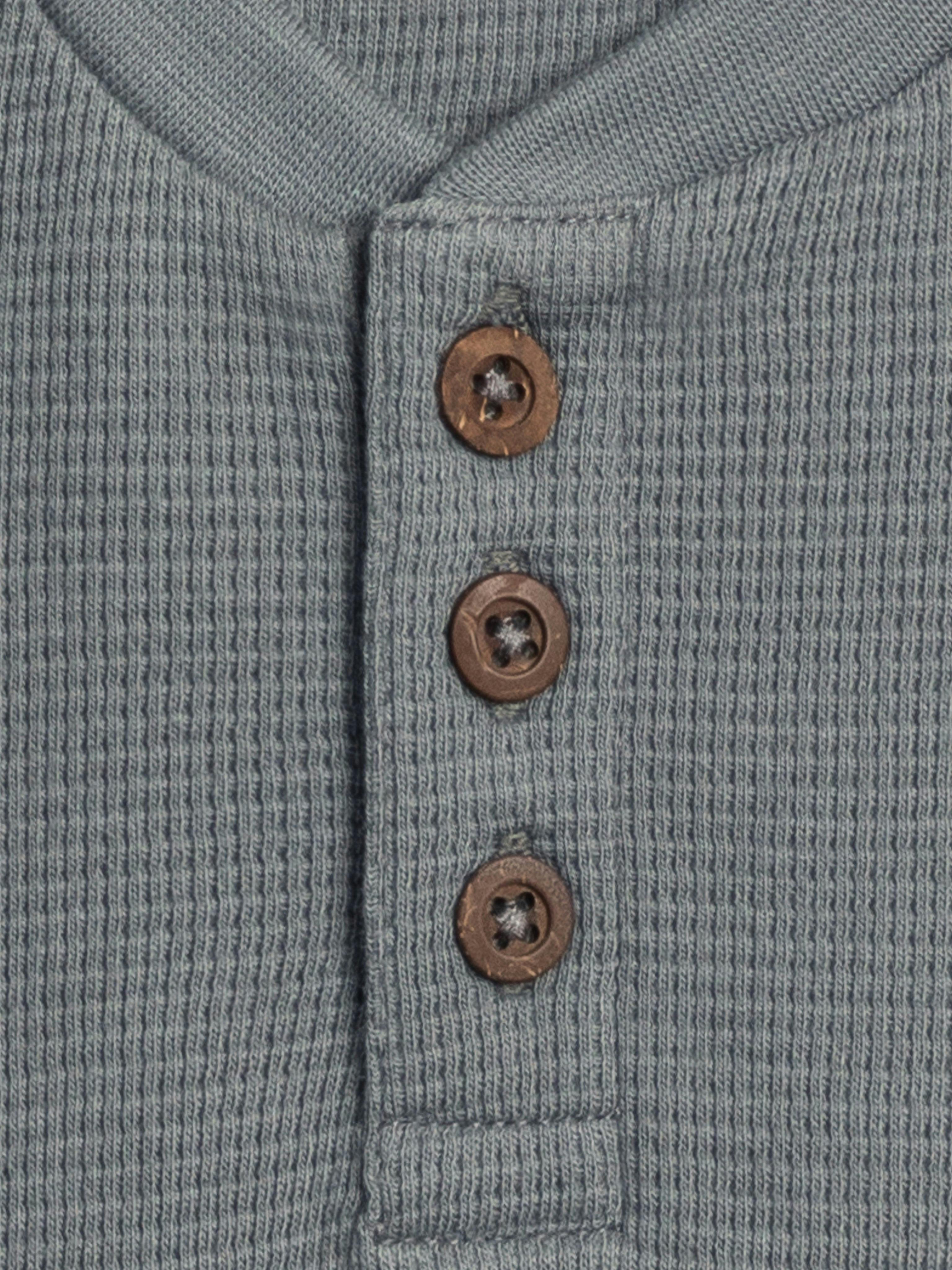 Crosby Waffle Knit Henley Romper