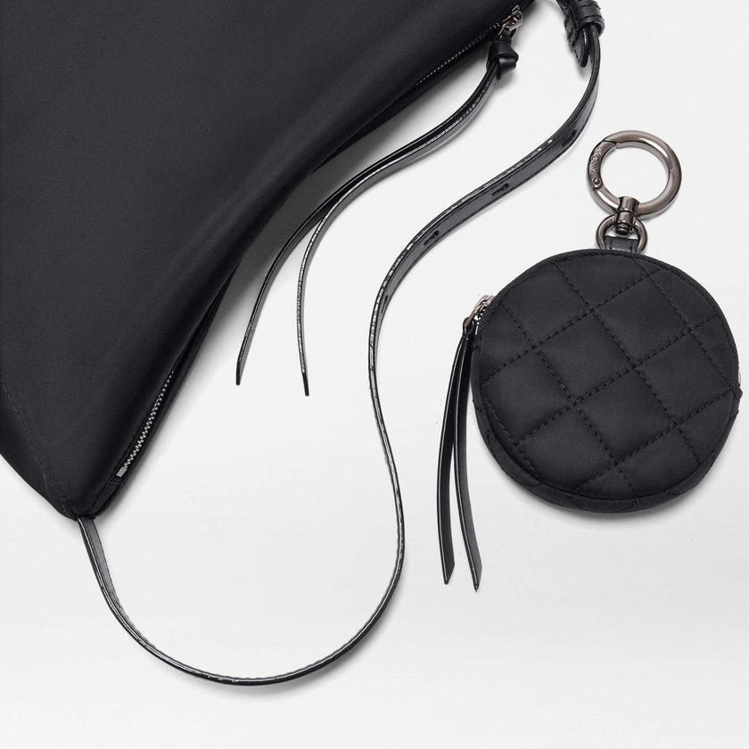 Black Small Waverly Hobo