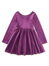 Velour Ballet Dress, Cosmic Berry