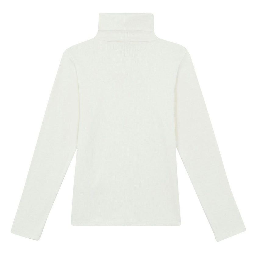 BONTON Titou Soft Turtleneck - Ecru