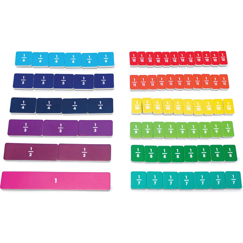 Fraction Bricks for Ages 5-8 Kindergarten to Grade 3 Learning
