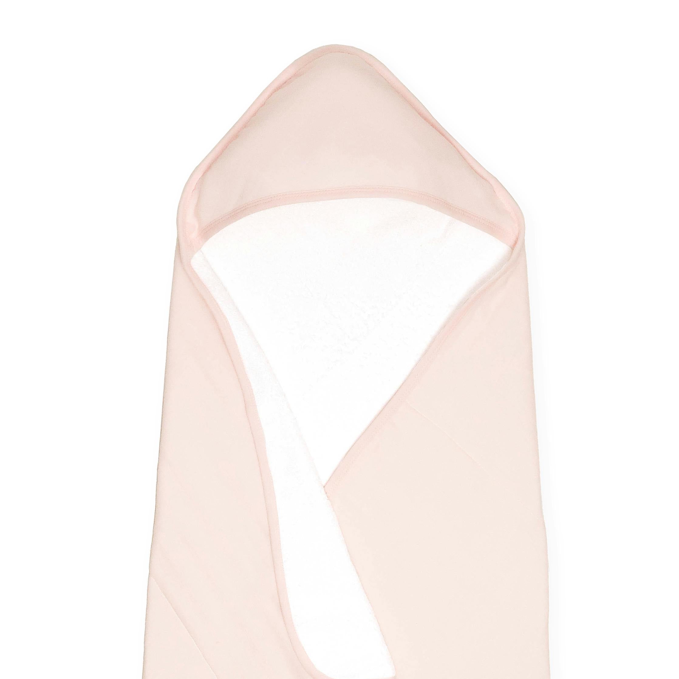 Infant Hooded Towel - Light Pink