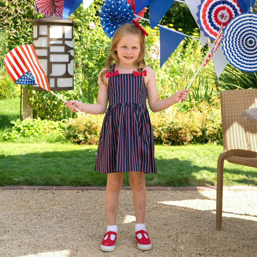 Navy Stripe Sundress