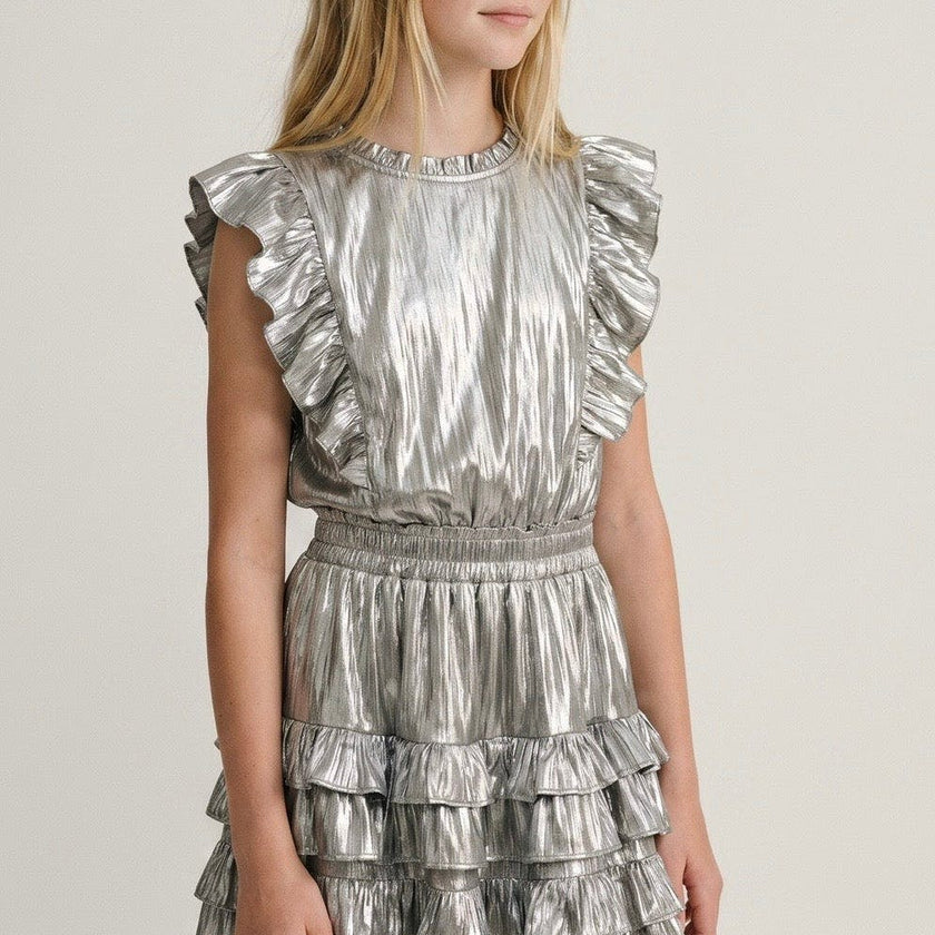 Gustavia Dress Silver
