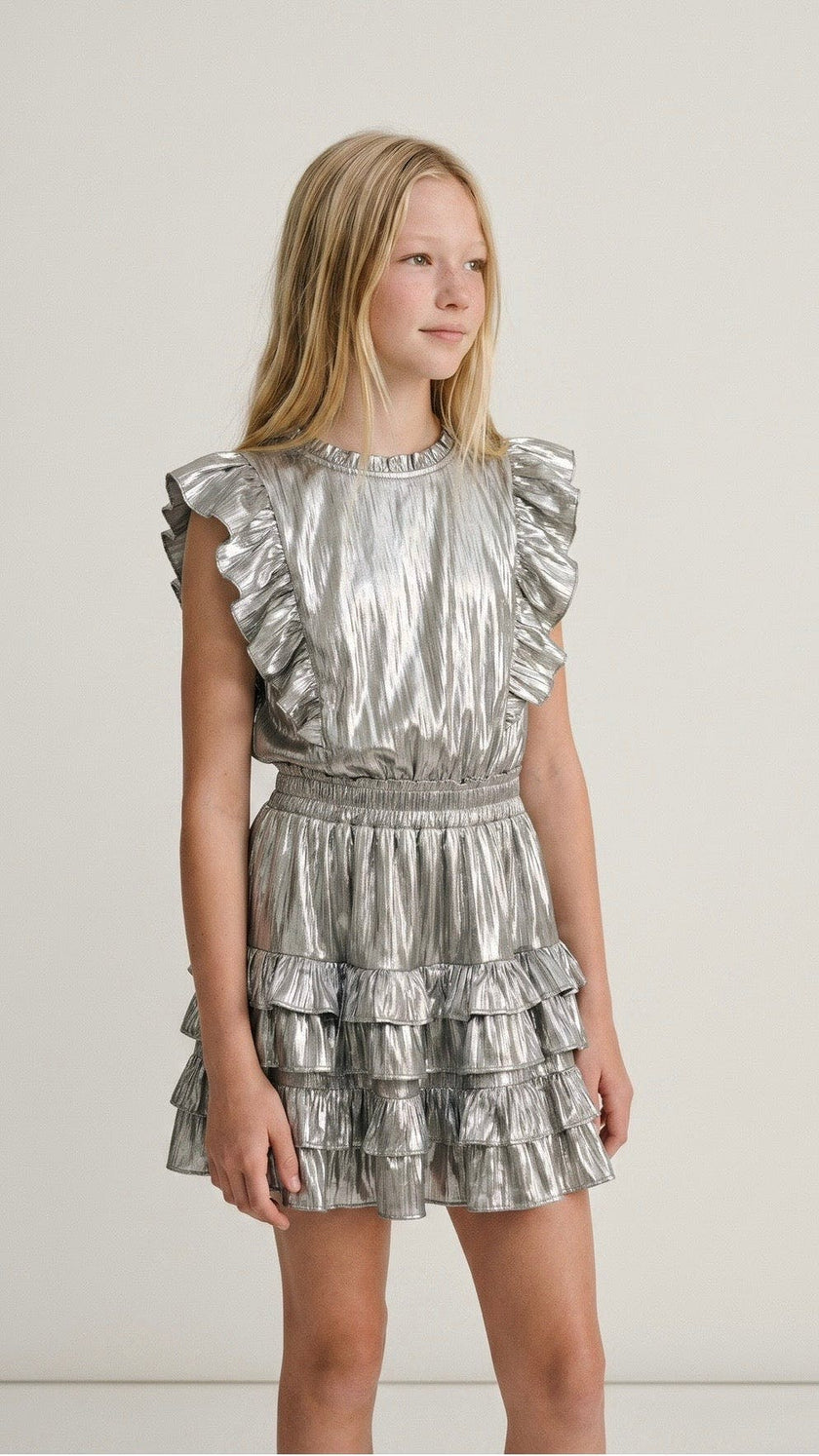 Gustavia Dress Silver