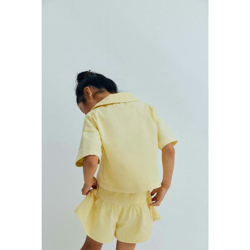 Bellis Short Soft Lemon