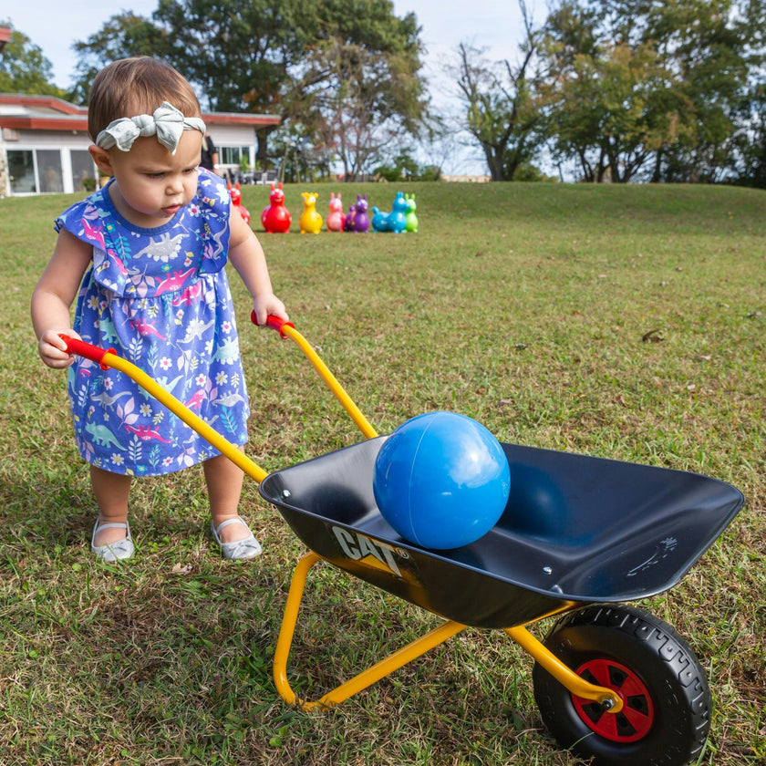 Rolly Metal Wheelbarrow