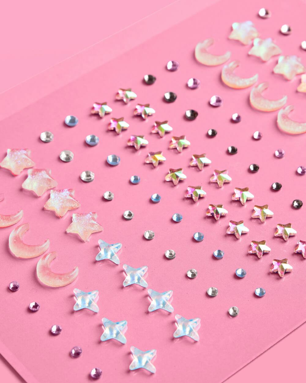 Celestial Gem Set - 110 adhesive face gems