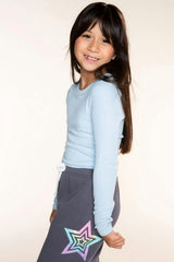 Ultra-Soft Ribbed Long Sleeve Fitted Tee