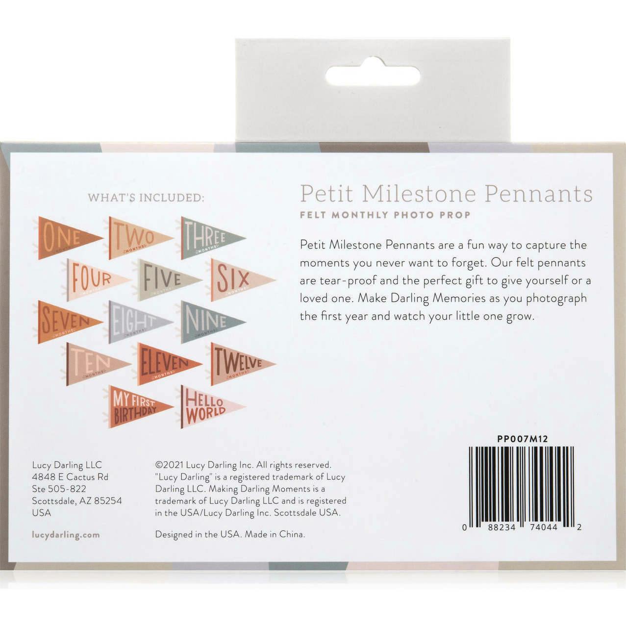 Mountain Fields Petit Milestone Pennant