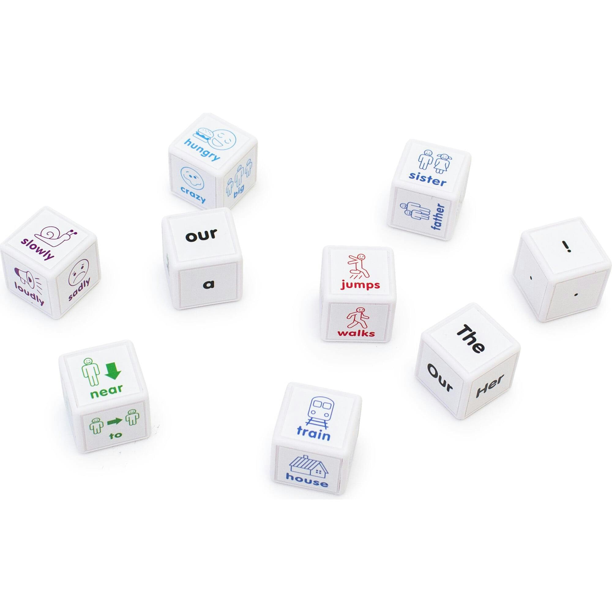 Sentences Cubes Educational Learning Set