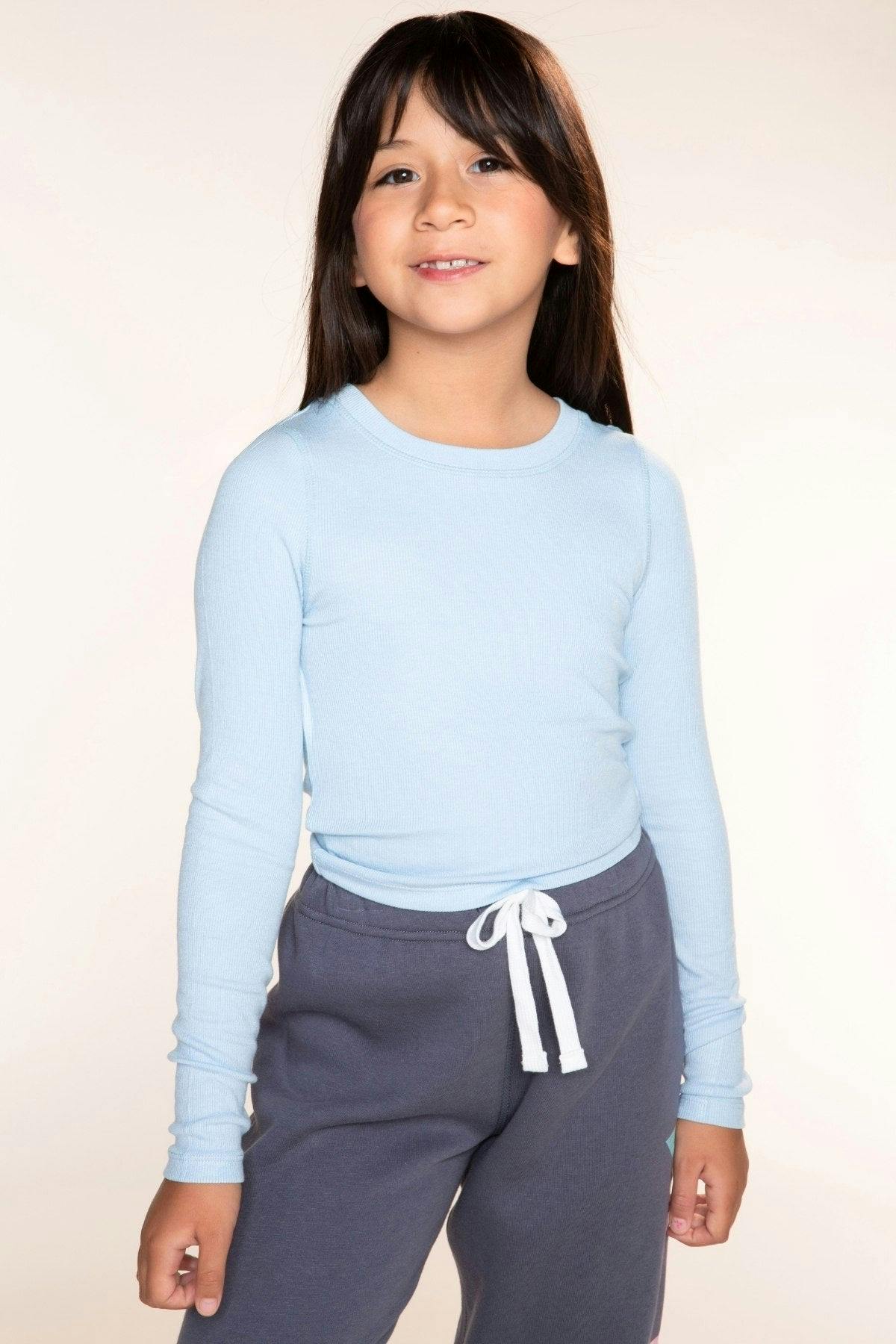Ultra-Soft Ribbed Long Sleeve Fitted Tee