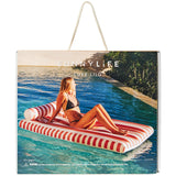 Luxe Lilo: Tierra Clay Stripe
