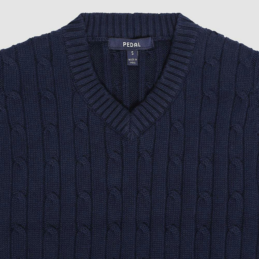 Darby Cable Knit Vest