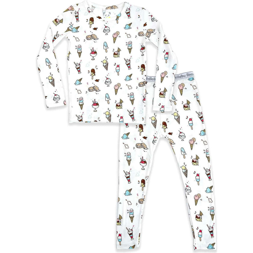 Ice Cream Bamboo Kids Pajamas