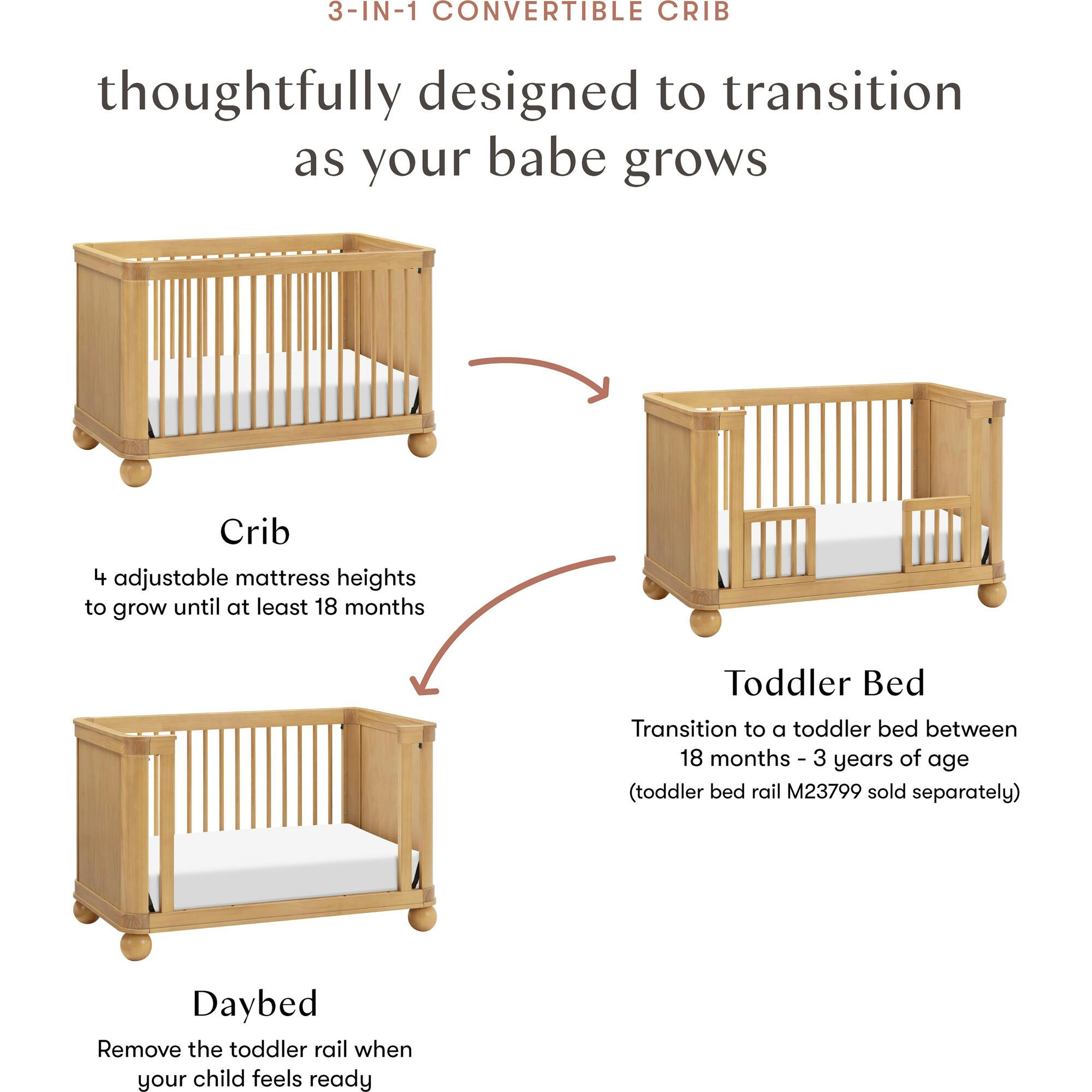 Crosby 3-in-1 Convertible Crib