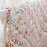 Parker Quilted Baby Play Mat (Pink Floral)