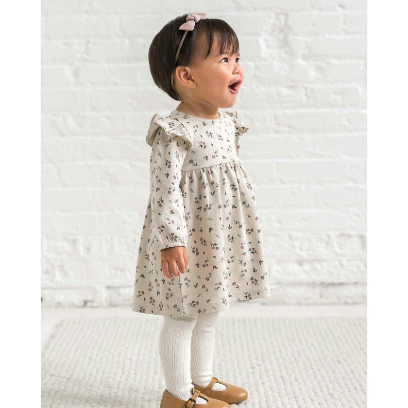Mika Armhole Ruffle Long Sleeve Dress