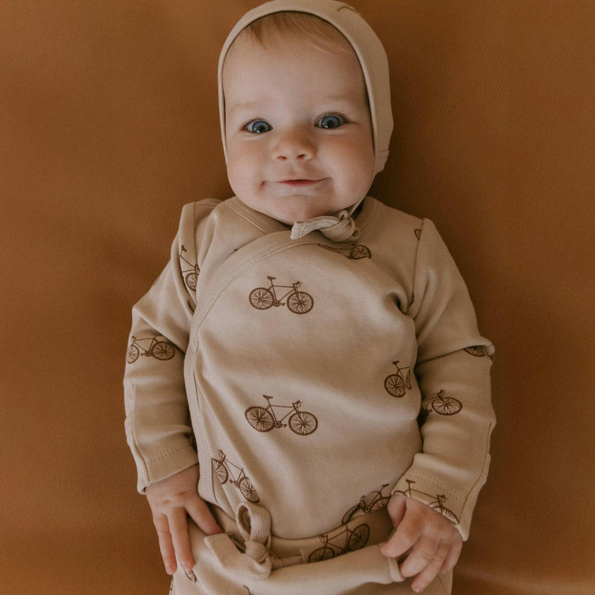 Organic Kimono Onesie & Pants Set
