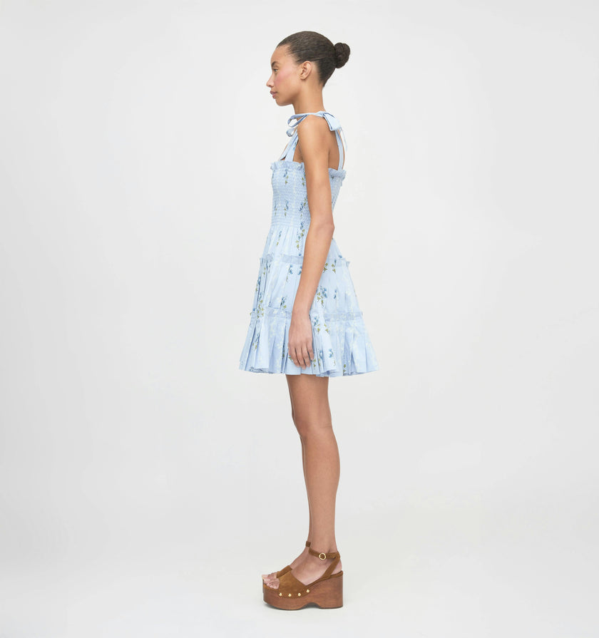 The Ribbon Charlotte Nap Dress - Bluebell Waltz